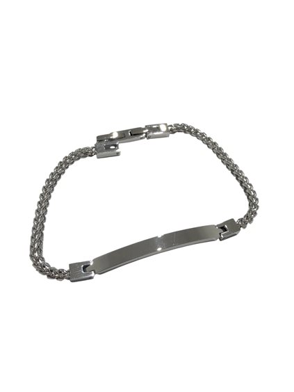 Bracciale Domar Uomo Bracciale acciaio in Acciaio BR 6596 - BR 6596
